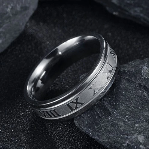 Roman Numeral Rings